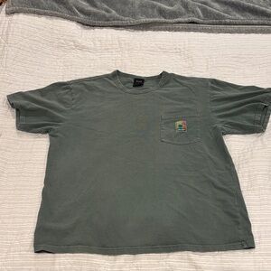 HUF Olive Graphic Pocket Tee